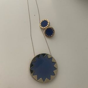 HOUSE OF HARLOW Blue Necklace & Earring Bundle